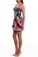 Rowanggirl Fashion Three-dimensional Embroidery Flower Sling Dress