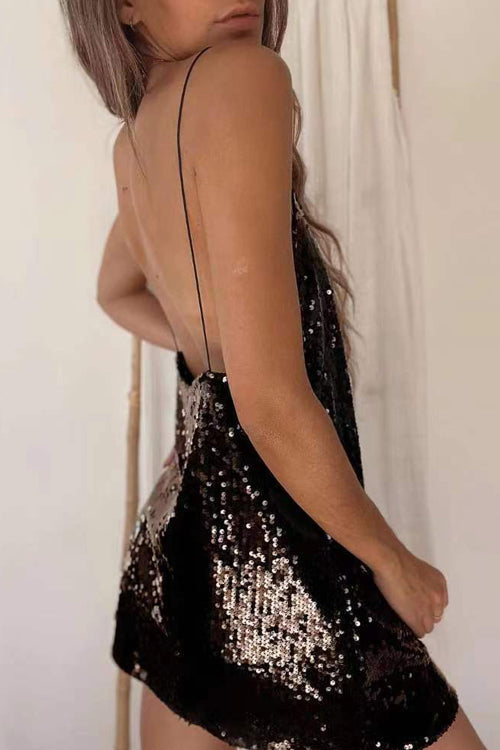 LilliagirlTrendy Sequin Party Dress