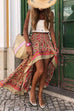 Lilliagirl Vacation Exotic Customs Tuxedo Skirt